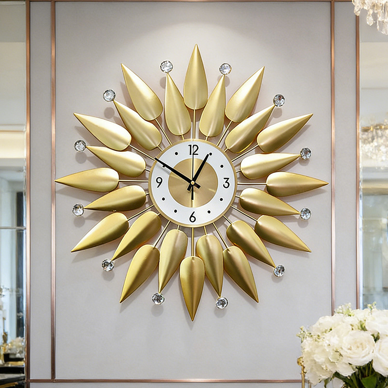 Luxury Wall Clock Metal Wall C - Luxury Lifestyle Hotel recension och pris